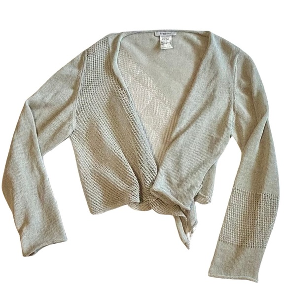 Crea Concept 2-Piece Asymmetrical Dress & Tie-Front Cardigan Set - Picture 5 of 6